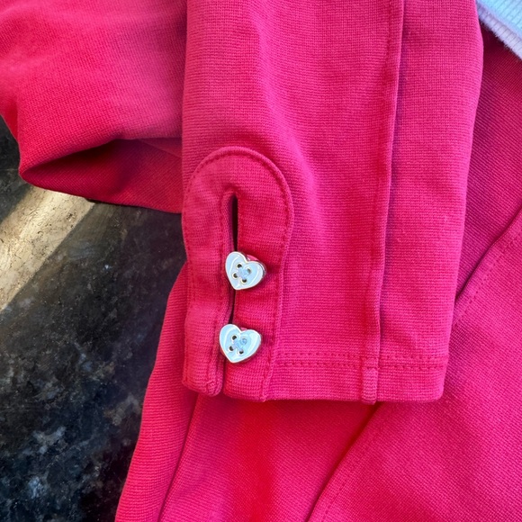 Janie and Jack sweatshirt with Heart Size 4t ( like 3t ) NEW and FREE J&J pants - Picture 4 of 4